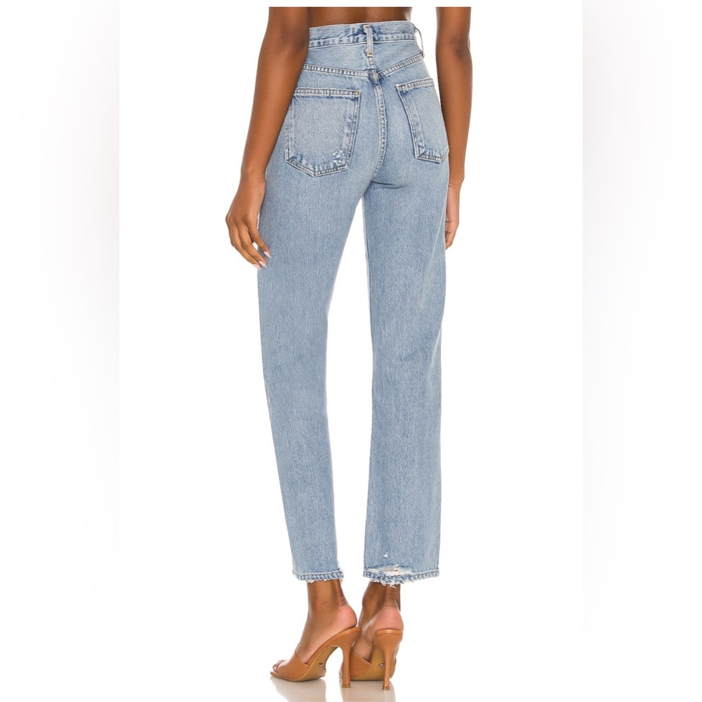 AGOLDE 90s Pinch Waist Jeans, Soundwave, size 23